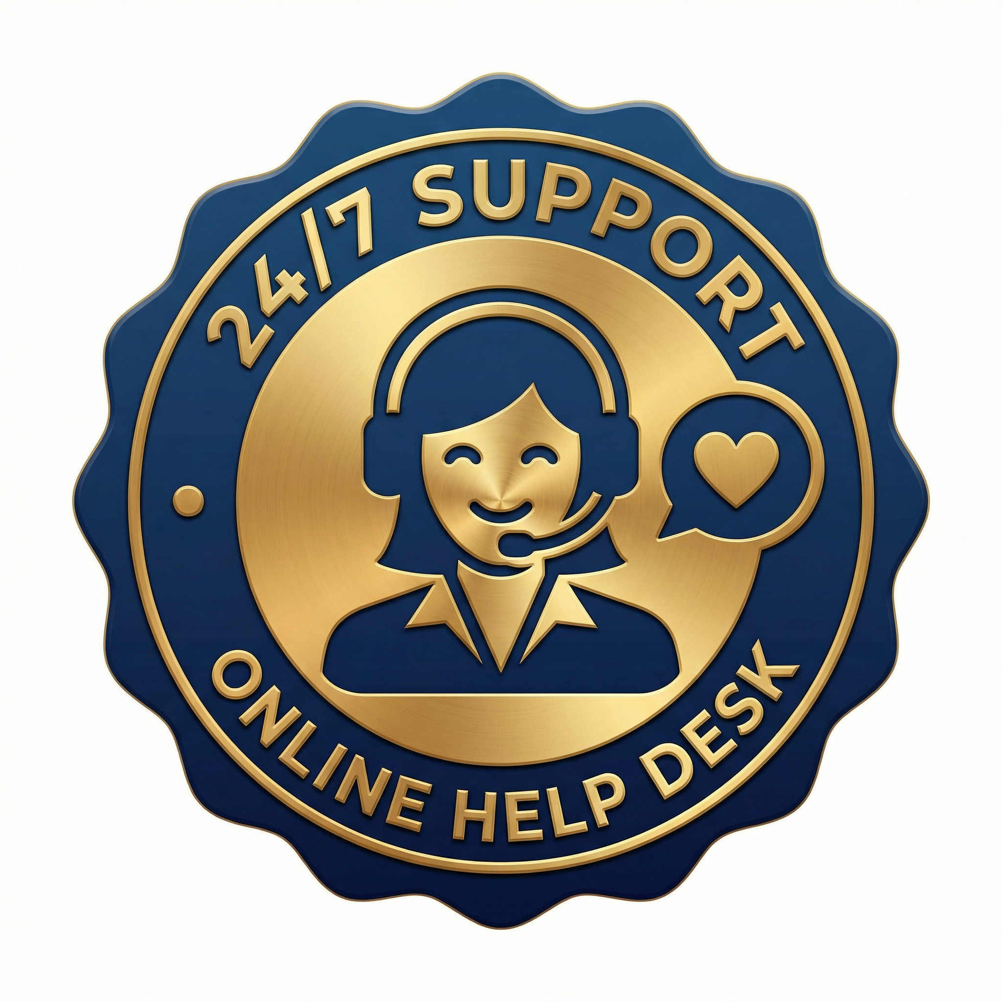 24小时客服支持