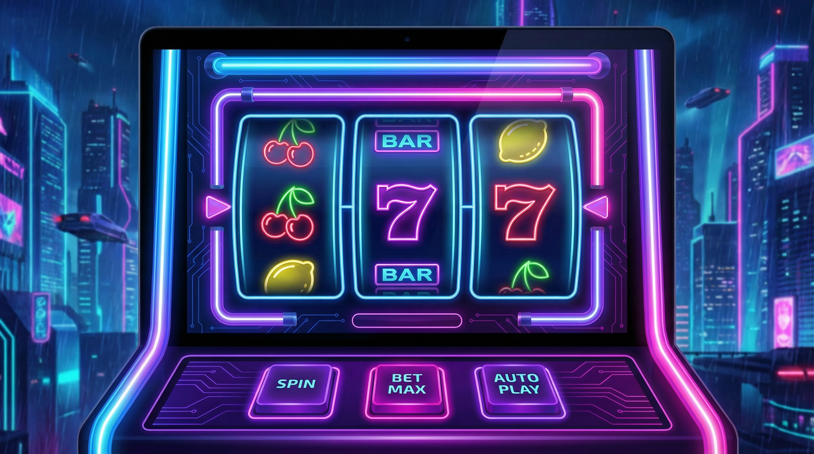 霓虹老虎机游戏